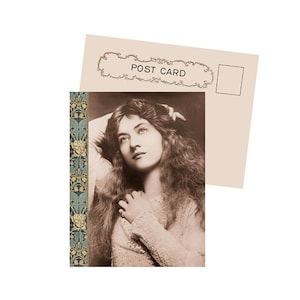 Belle Epoque Actress Maude Fealy New Vintage Image Postcard
