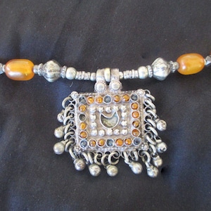 Antique Afghani Necklace 20&quot;