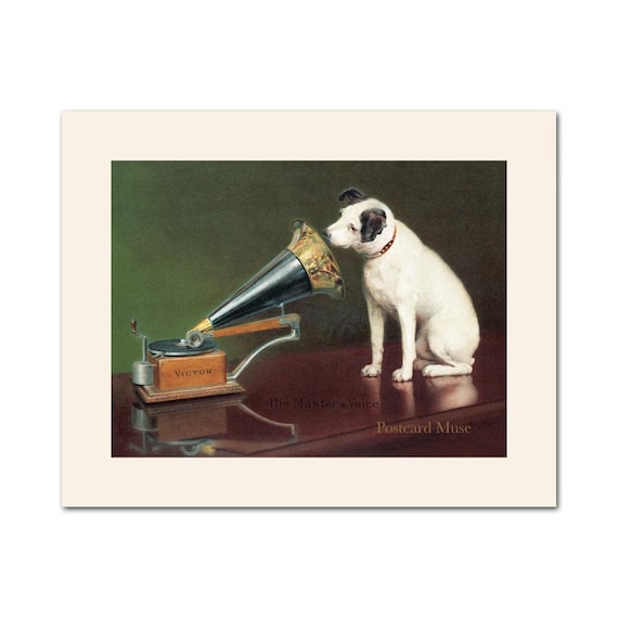 His Master’s Voice  ビクター 広告アートポスター 41fpR8BN2rL._AC_SY200_QL15_.jpg