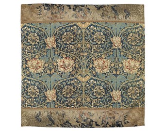 Art Nouveau By William Morris Microfiber Duvet Cover - Cozy and Stylish Bedroom Decor