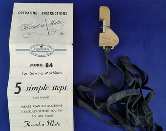 Thread-a-Matic Vintage Sewing Machine Needle Threader 1950s