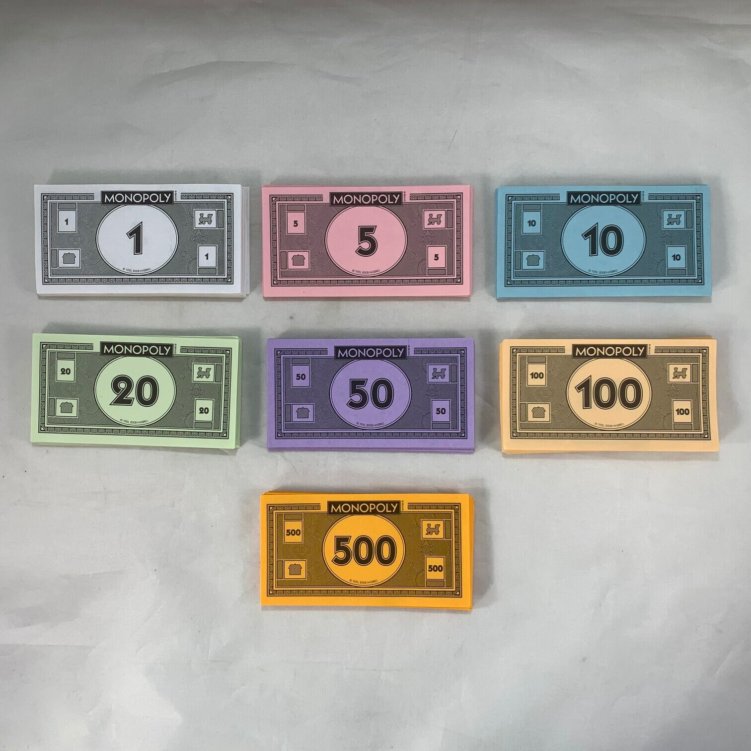 Opoly Play Money 520pcs Fake Money for Board Games, image size:1512x1512