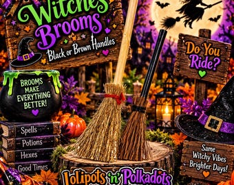 Witches Broom *** Straw Witches Broom, Broom Hilda, Wicked Witch, Halloween Witch, Halloween 3D, Halloween Creations, Wizard of Oz