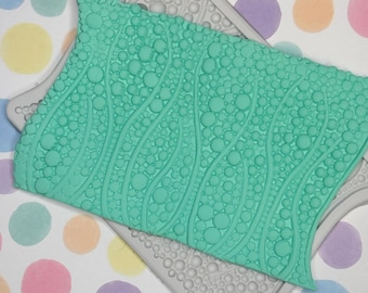 Bubble & Pearls *** Cake Mold, Background Mold, Clay Mold, Resin Mold, Fancy Mold, Glue Stick, Clay Tool, Fondant Mold, Silicon