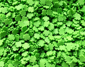 10g bag * Fake Four Leaf Clover Sprinkles, Saint Patrick's Day, Shamrock Sprinkles, Fake Clover, St. Paddy's Day, Green Clover, Irish Luck