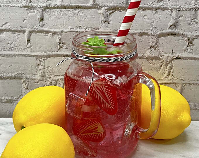 Fake Strawberry Lemonade Fake Drinks, Summer Drinks, Summer Decor