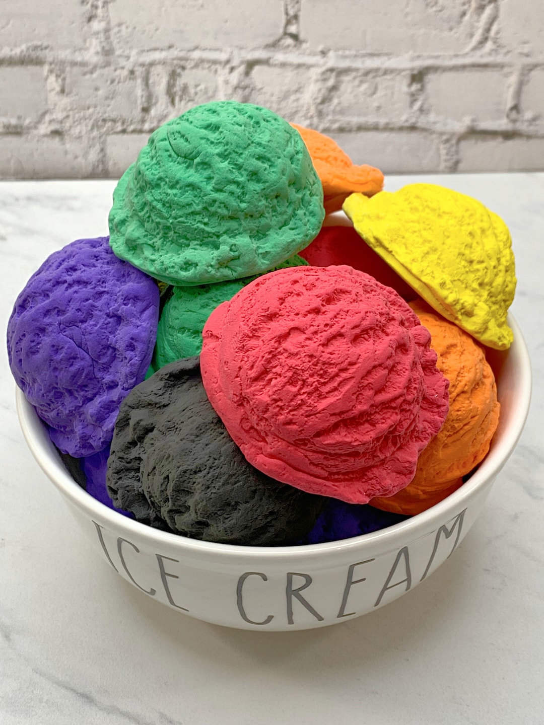 Fake Ice Cream Scoop, Faux Ice Cream Scoop, Fake Ice Cream Cone Topper ...