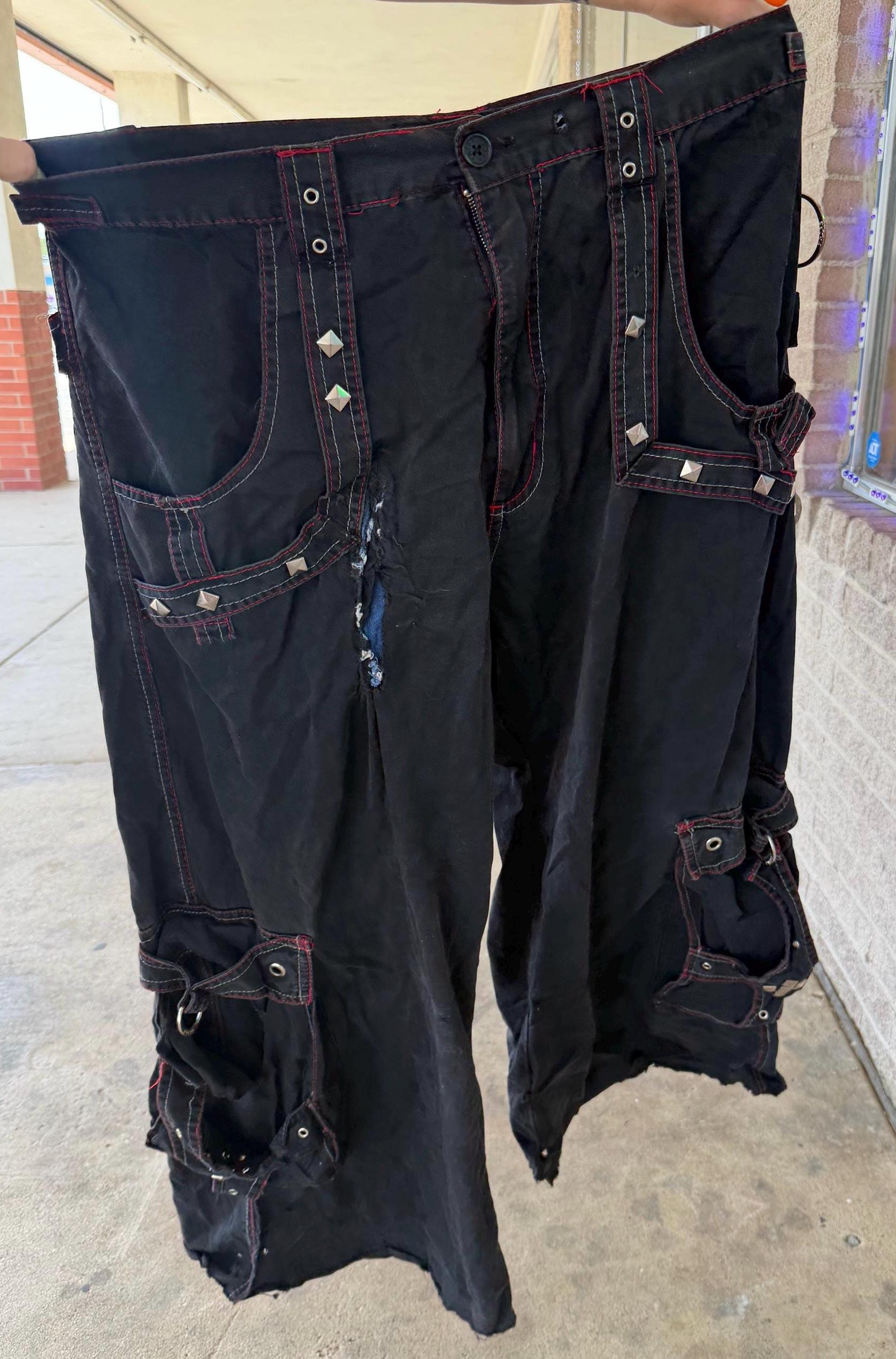 90s Goth Pants - Etsy Canada