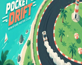 POCKET DRIFT — Miniature motor club | HTML drift game | Digital Download