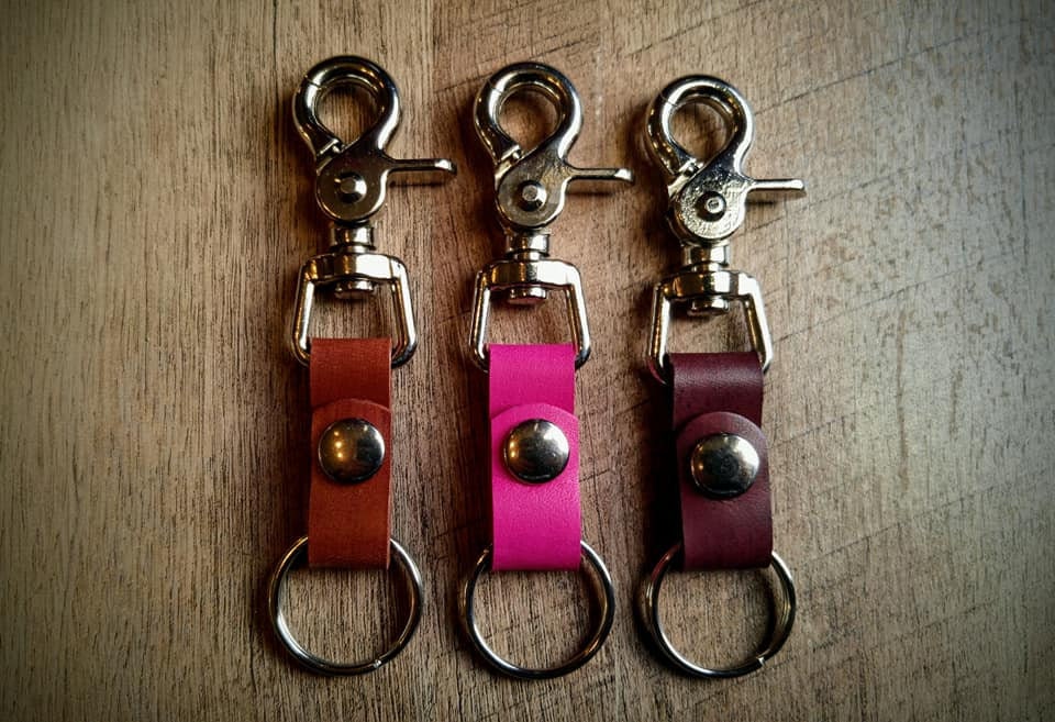 DECCAN Key Ring Clip, Keychain Clip Small Hook Keychain Holder Key