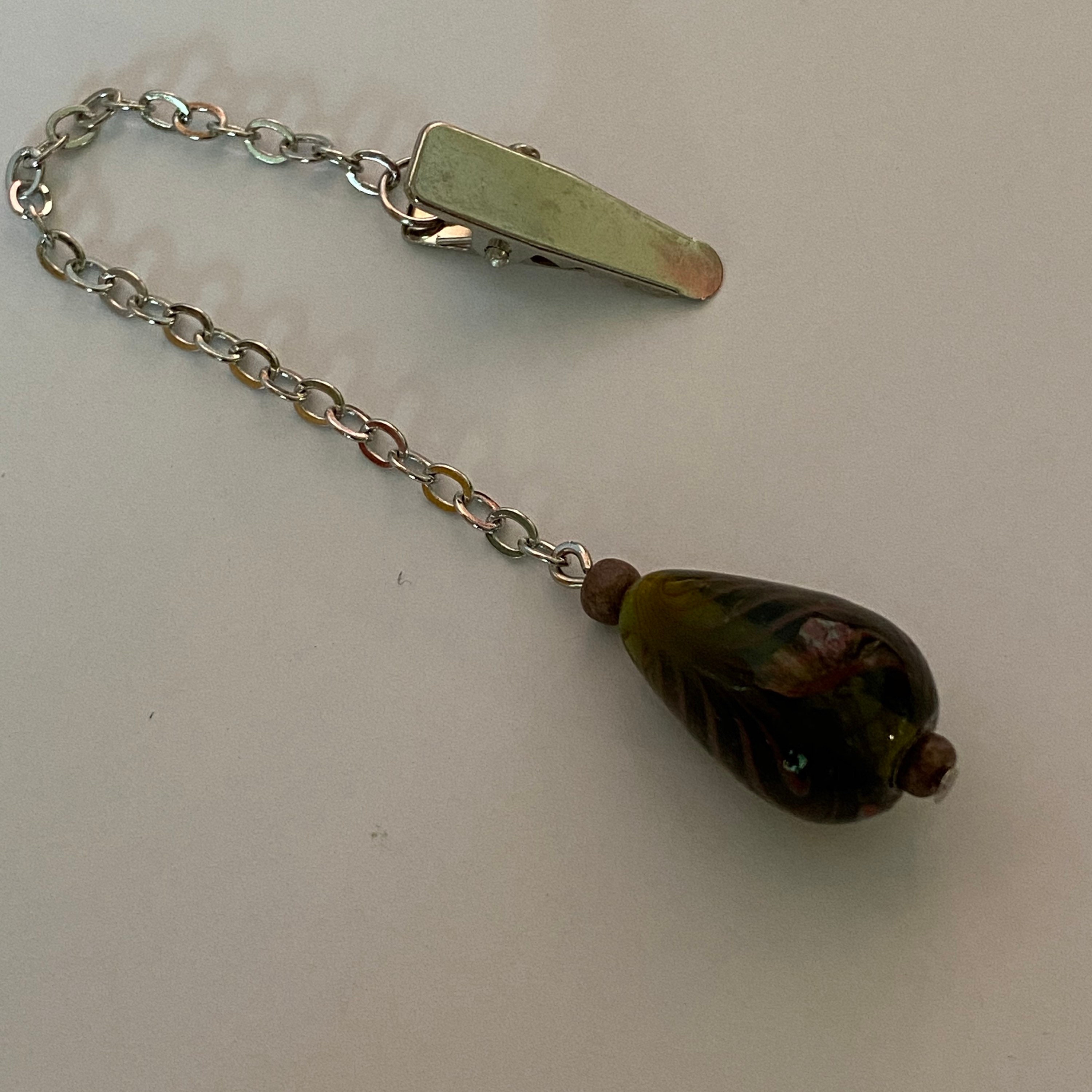 glass tea bag holder tea bag clip gift for tea Etsy