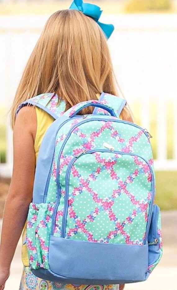 girls backpacks girls monogrammed
