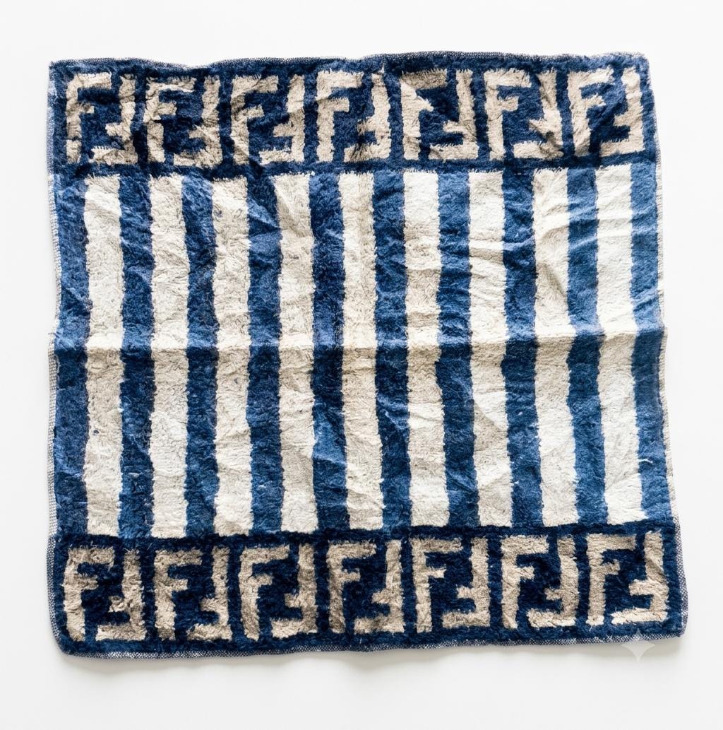 Fendi Bath Towel - Etsy