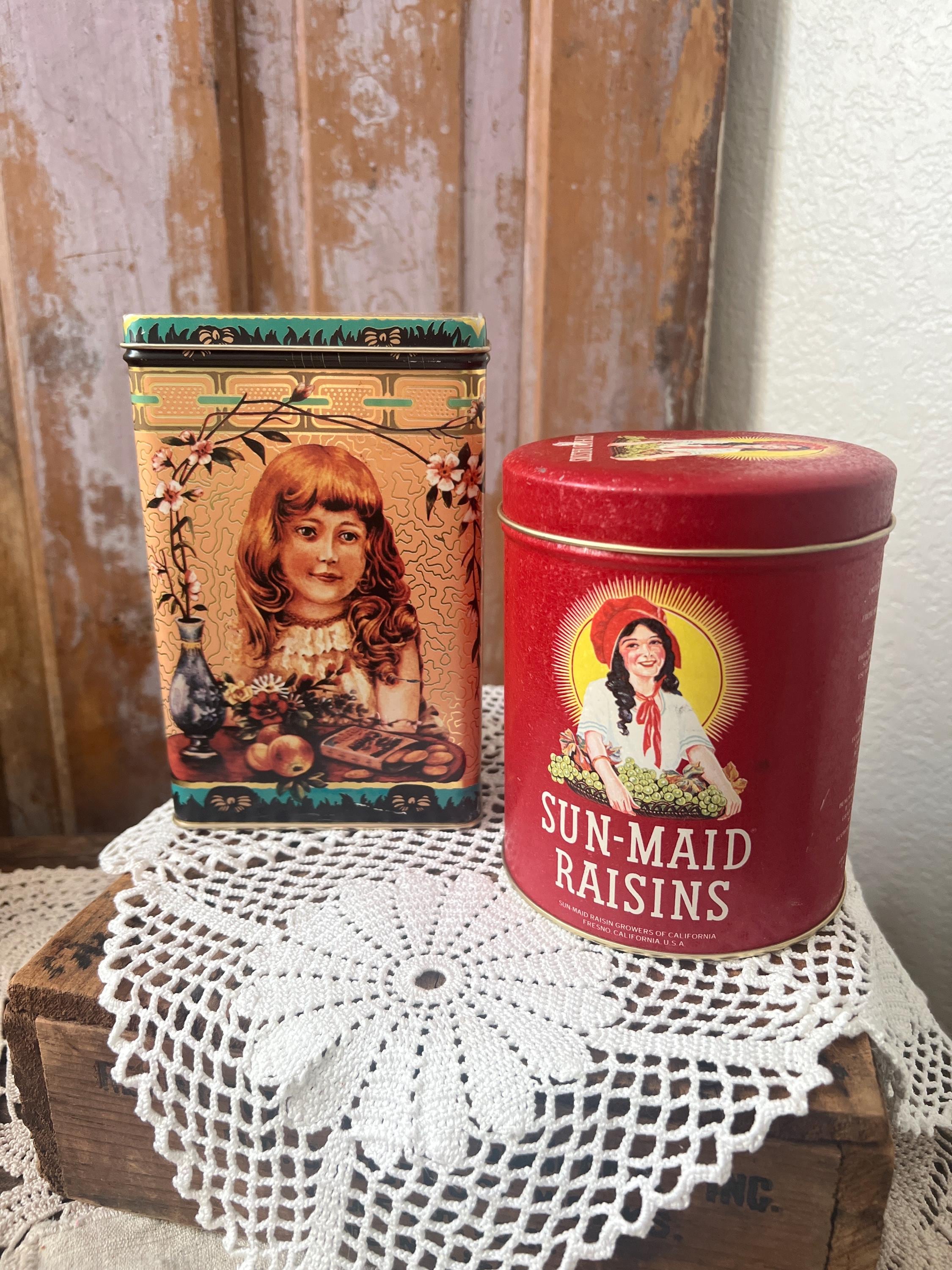 Sun Maid Raisins Tin - Etsy