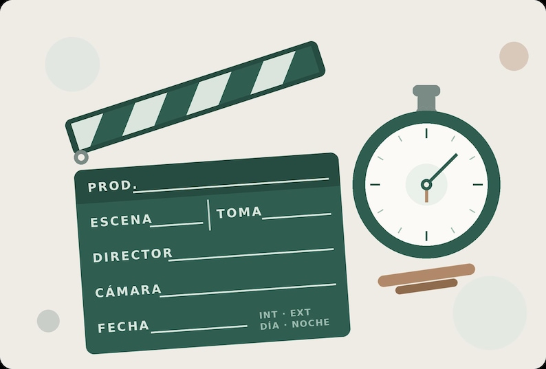 Script Supervisor Templates | Continuity Log Excel | Continuity and Script Templates | Film Take Log, Daily Report | Bilingual EN/ES image 2