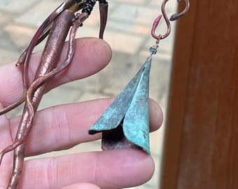 Handmade artisan, hanging chain and ornaments, door hanging, wind chimes