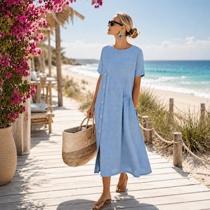Cotton Dresses for Older Ladies
