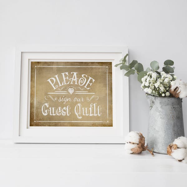 Wedding Guest Quilt Etsy