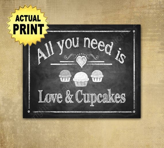 Wedding Cupcake Sign Bakery Art All You Need Is Love Wedding Cupcake Sign Bakery Art All You Need Is Love