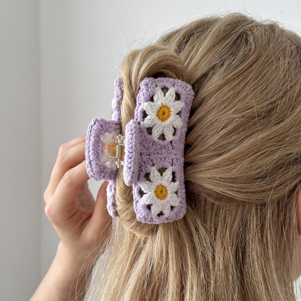 Square Hair Scrunchies - Etsy