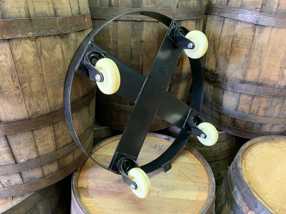 Whiskey Barrel Wheel Base for Barrel 400lb Capacity Etsy
