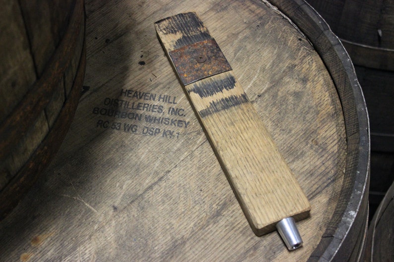 Whiskey Barrel Stave Beer Tap Handle French Oak Wood Bar Etsy