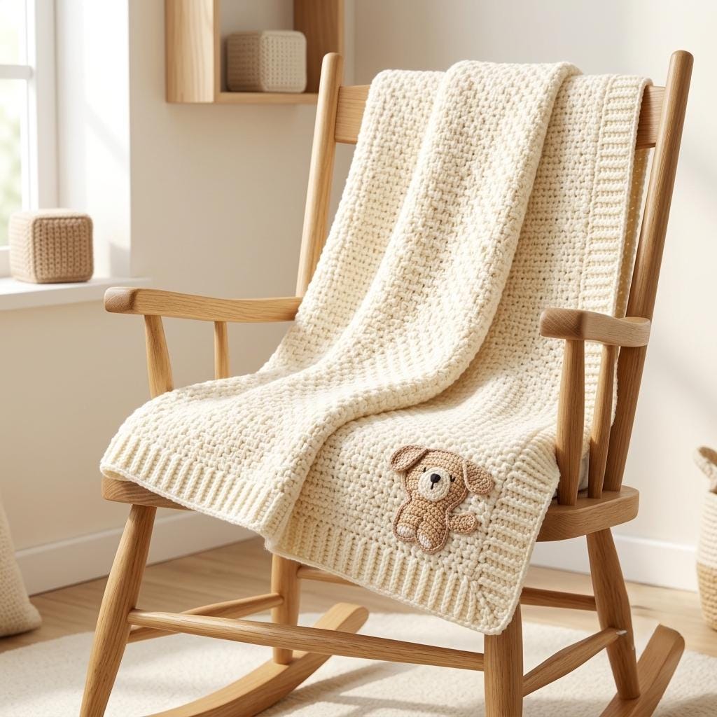 24 Teddy Bear Blanket Crochet Patterns for Cozy Baby Gifts, Loveys, and Keepsake Afghans 2 Crochet Teddy Bear Blanket Textured Baby Throw