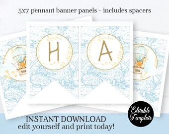 Pink Floral Buffet Food Labels or Seating Place Cards Folding 3.5x5 Printable Editable Templett Template SP0058