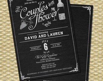 Tropical Bridal Shower Invitation Template Editable - Etsy