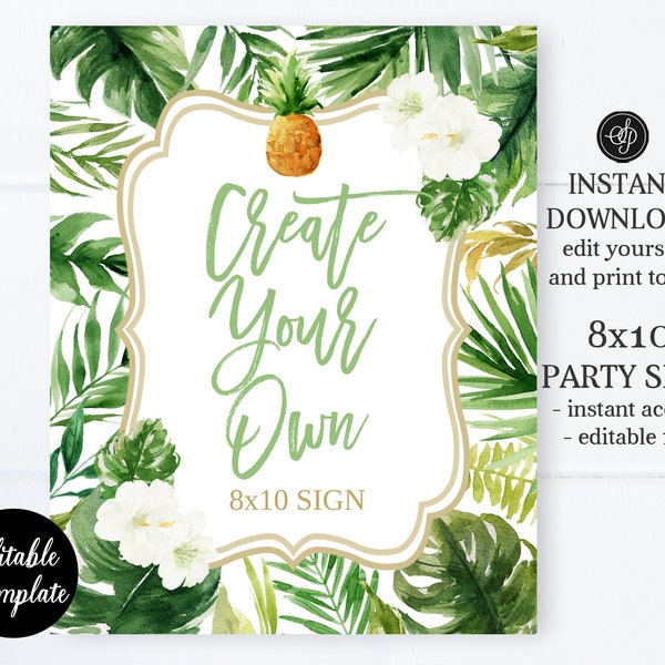 Aloha Baby Shower - Etsy