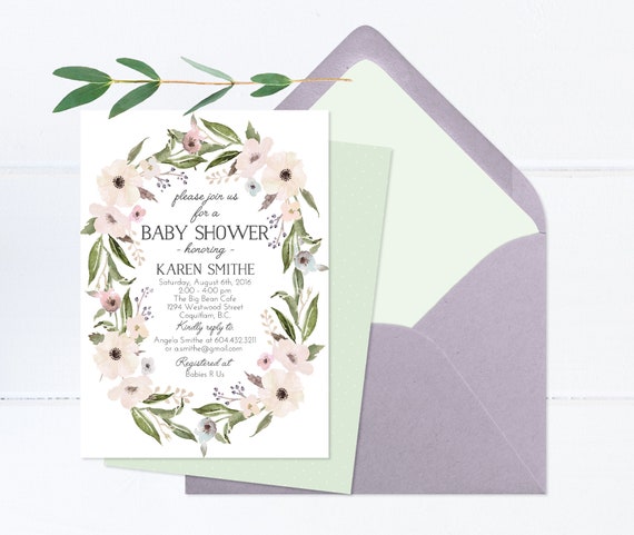 Boho Baby Shower Invitation Gender Neutral Baby Shower Invite Boho Baby Shower Invitation Gender Neutral Baby Shower Invite