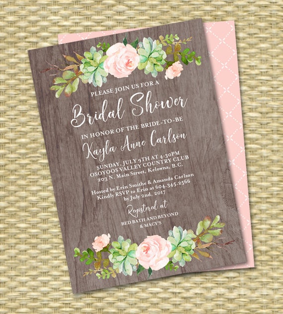 Floral Rustic Bridal Shower Invitation Template Printable Boho Bridal Shower Invite Editable Country Bridal Shower Invite w Envelope Liners