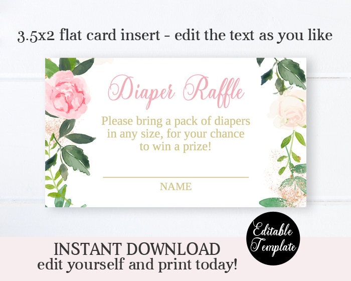Pink Roses Baby Shower Invitation GIRL Baby Shower Invitation | Etsy