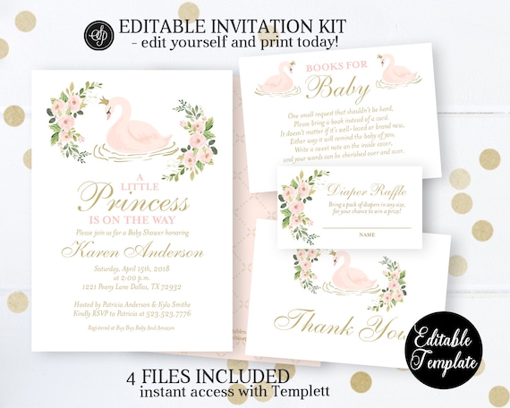 baby shower invitation bundles