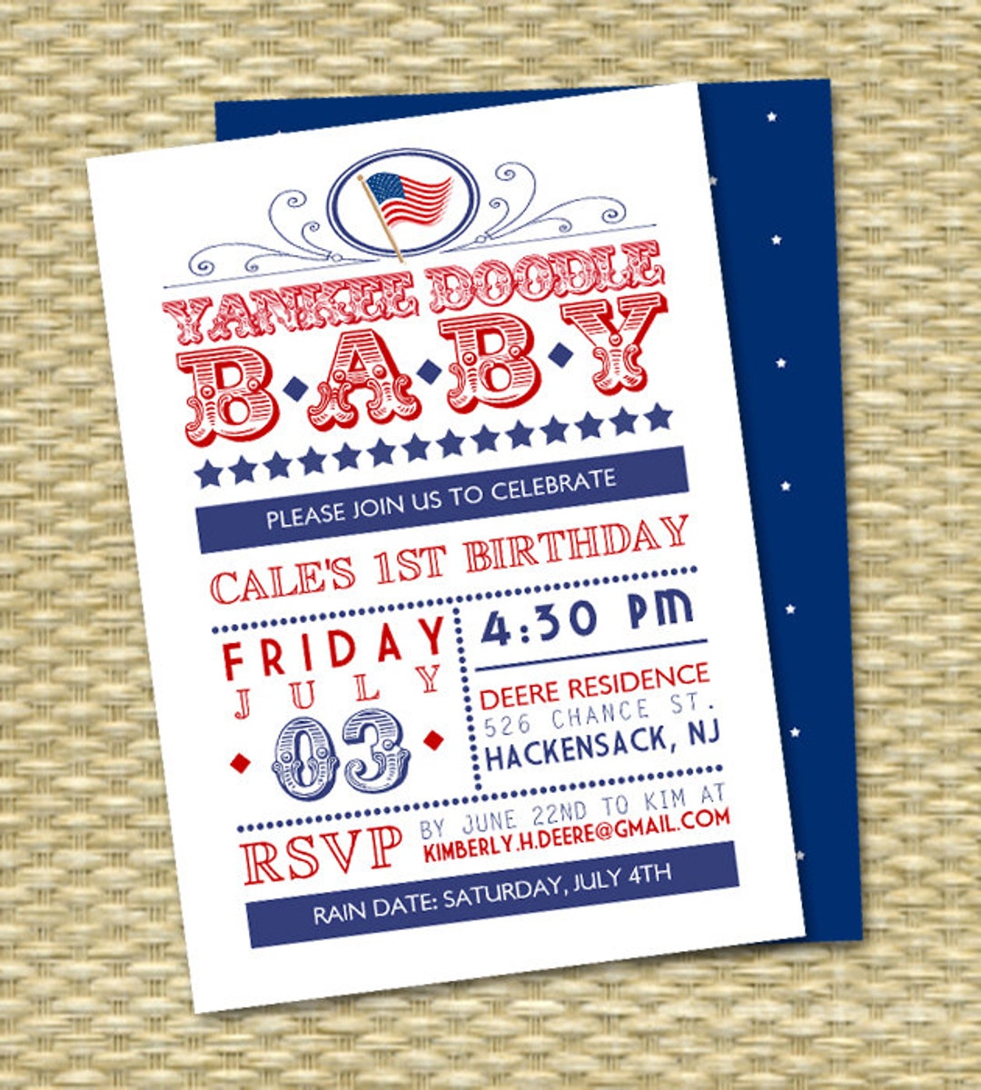 fourth of july first birthday ideas