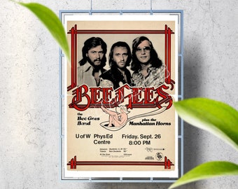 bee gees saturday night fever concert posters