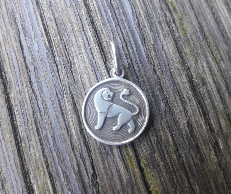 FREE SHIPPING David Andersen vintage zodiac sterling silver 925S Leo charm Norwegian