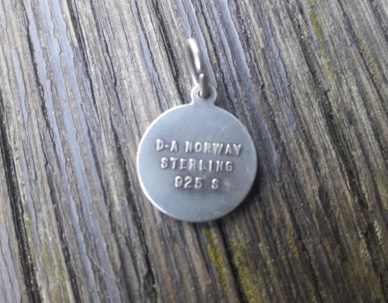 FREE SHIPPING David Andersen vintage zodiac sterling silver 925S Leo charm Norwegian