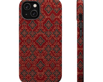 Pakistani Sindhi traditional Ajrak Pattern Phone Case