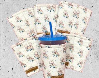 Dreamcatcher Cup Cozy: Insulated Coffee Drink Sleeve