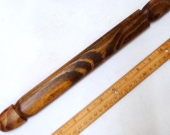 14" Long Apache Made RedWood Peacepipe Stem J14