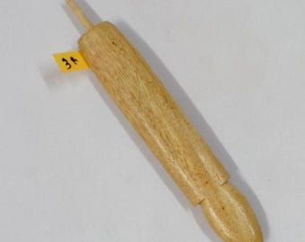 7 inch Apache Made Pipe Stem for Catlinite Peace Pipe, 3A
