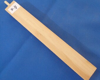 8.5"  Pipe Stem, Finish Your Own Pipe Stem for Peace Pipe, Drilled