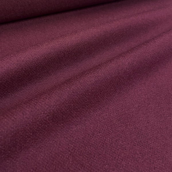 1 yds Steelcase Bo Peep Pinot Red Violet Wool Upholstery Fabric BE