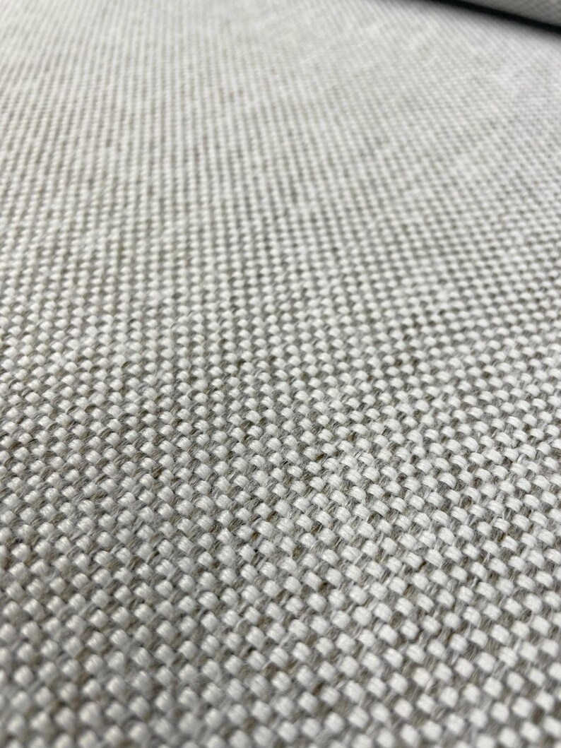 3.375 yds Maharam Mode Sycamore Grey Tan Polyester Upholstery Fabric - MSRP 141 - E-6 image 2