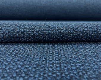 5 yds Maharam Mantle Sport Blue Polyester Upholstery Fabric MSRP 225 - EG