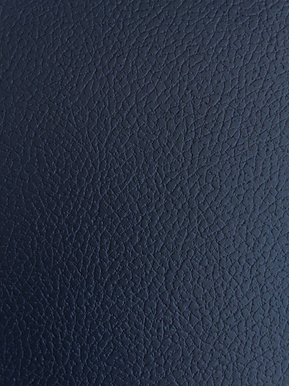 3.75 Yds Ultrafabrics Brisa Night Navy Blue Faux Leather