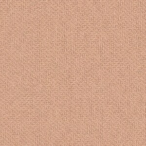 May include: A close-up of a textured, peach-colored fabric. The surface has a dense, irregular pattern, creating a soft, tactile appearance. The color is a warm, neutral tone, suitable for various applications.