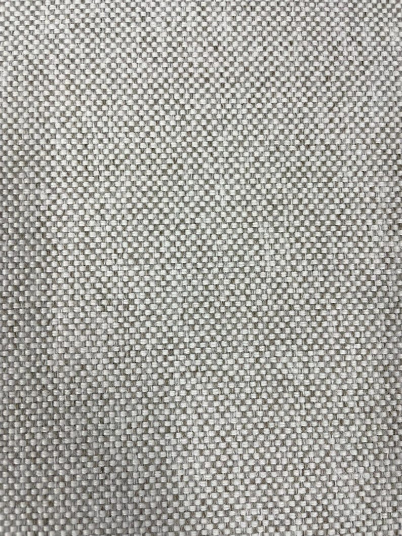 3.375 yds Maharam Mode Sycamore Grey Tan Polyester Upholstery Fabric - MSRP 141 - E-6 image 3