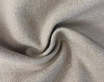 4.125 yds Camira Hemp Oat Light Gray Beige Woven Wool Upholstery Fabric HWP05 MSRP 268 - GR